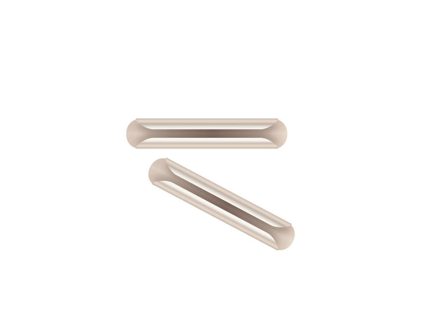 PECO SL-310 N scale nickel silver rail joiners, manufacturer illustration of two joiners from the 24-pack