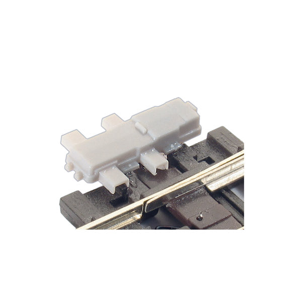 PECO SL-347 N scale dummy point motor shown beside track; display track not included