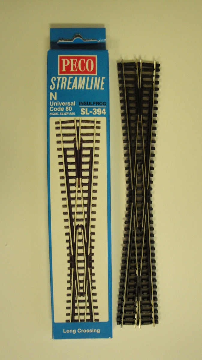 PECO SL-394 N Scale Code 80 long crossing