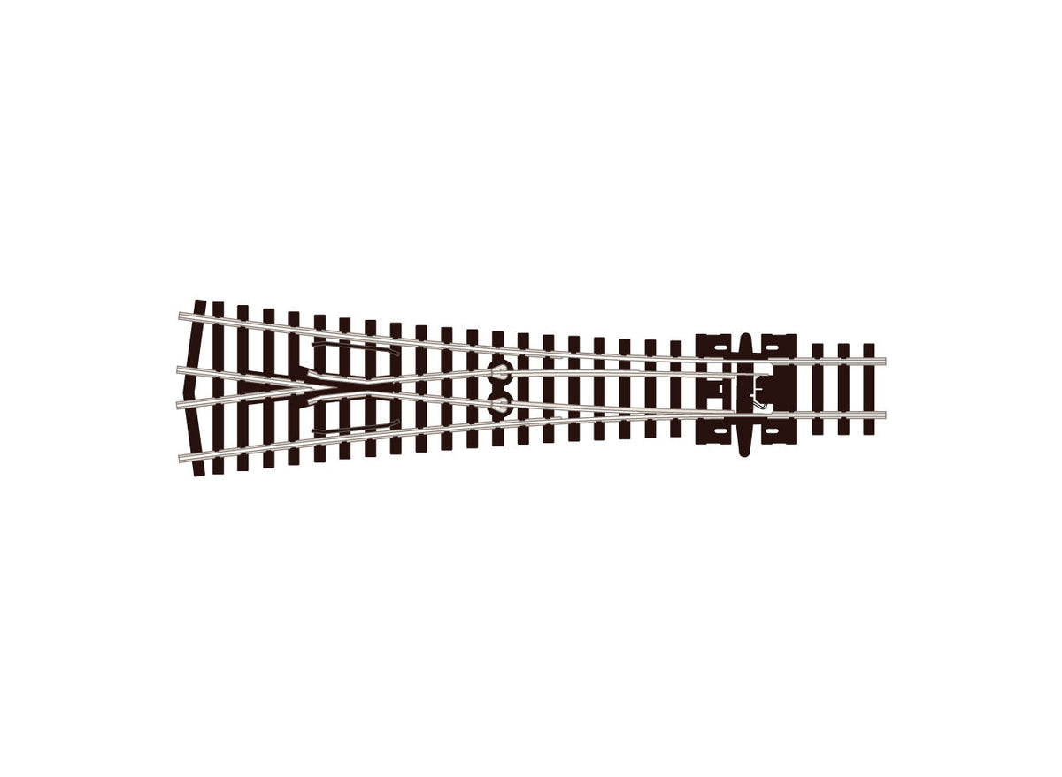 PECO SL-397 N scale Code 80 medium-radius Y turnout