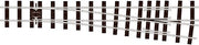 Peco G Scale Small-Radius Left-Hand Turnout – SL-E692– product image 1