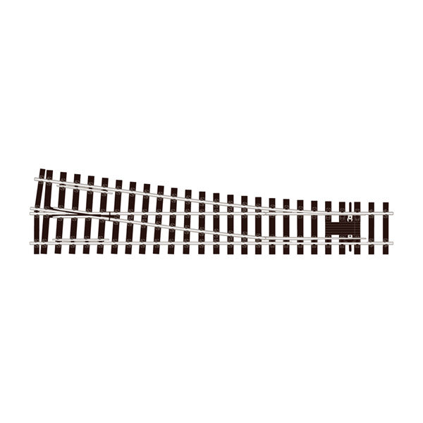 Peco O Scale Code 143 Right-Hand Turnout 72-Inch Radius – SL-E791FB — exact-part product image