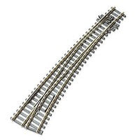 Peco HO Scale Left-Hand Double Curved Electrofrog Turnout – SL-E87– product image 2