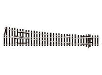 Peco HO Scale Code 100 Large-Radius Right-Hand Electrofrog Turnout – SL-E88– product image 2