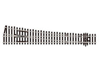 Peco HO Scale Code 100 Large-Radius Right-Hand Electrofrog Turnout – SL-E88– product image 1