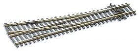 Peco HO Scale Code 100 #6 Right-Hand Electrofrog Turnout – SL-E95