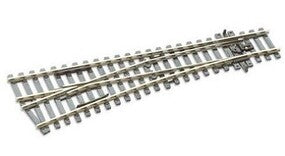 Peco HO Scale Code 100 #6 Left-Hand Electrofrog Turnout – SL-E96