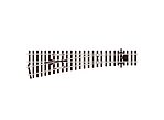 Peco HOn3 Code 70 Left-Hand Turnout – SL-U1552 exact product image