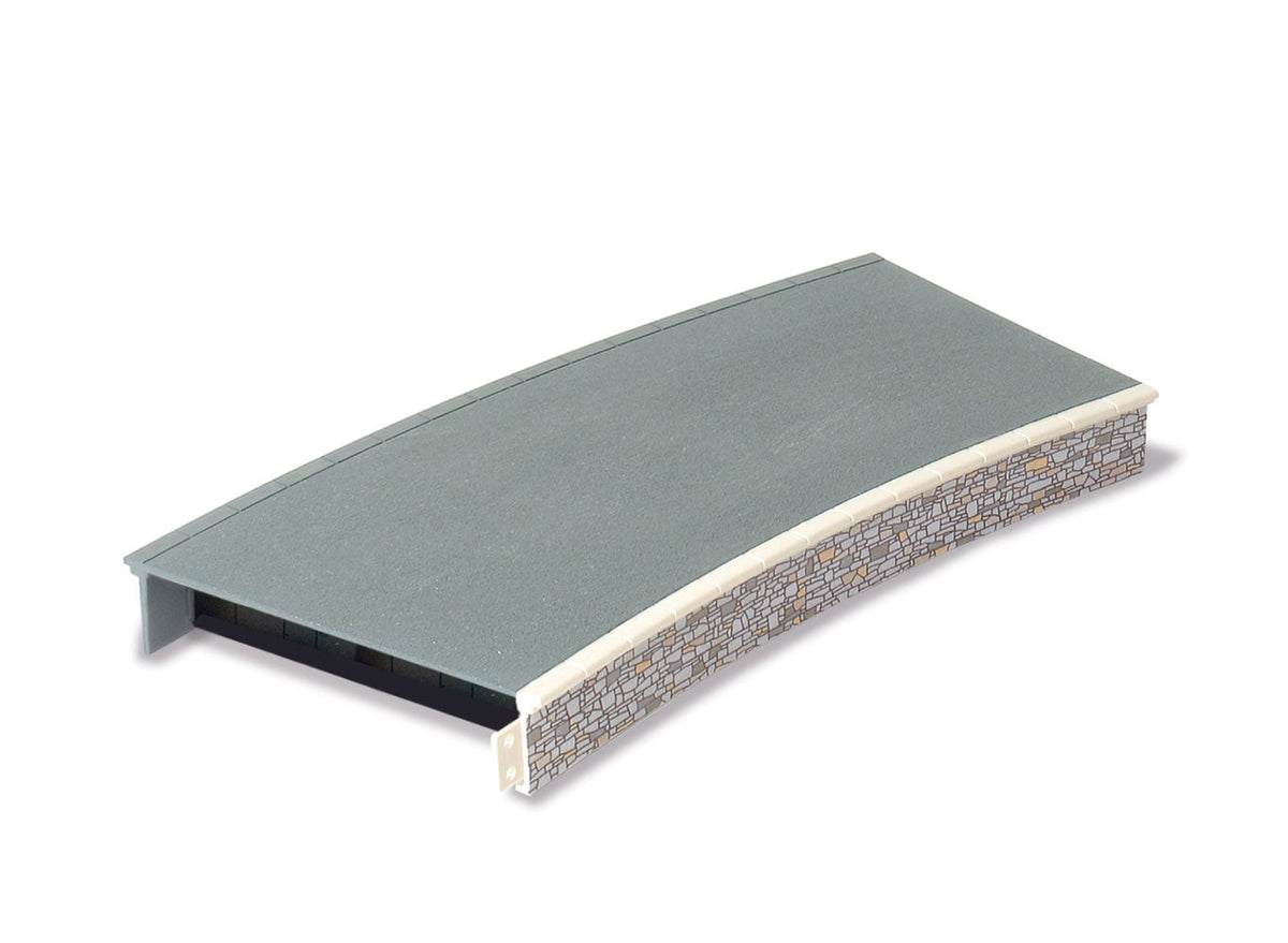 PECO HO Curved Stone Platform ST-293 — exact-part product image