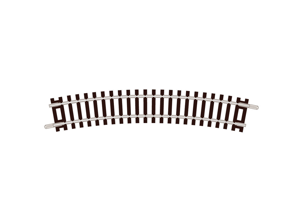 PECO N Code 80 Nickel Silver 9-Inch Radius Standard Curve ST-3 — exact-part product image