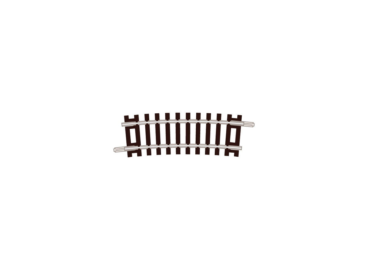 PECO N Code 80 Nickel Silver 9-Inch Radius Half Curve ST-4 — exact-part product image
