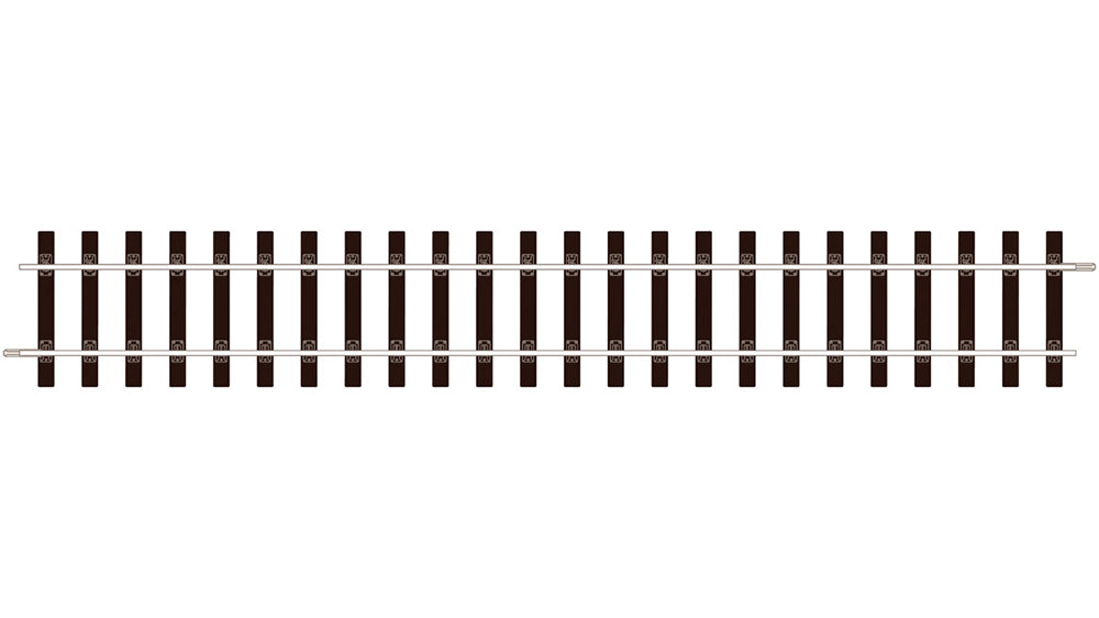 PECO ST-700 O Gauge Code 124 standard straight track 394mm