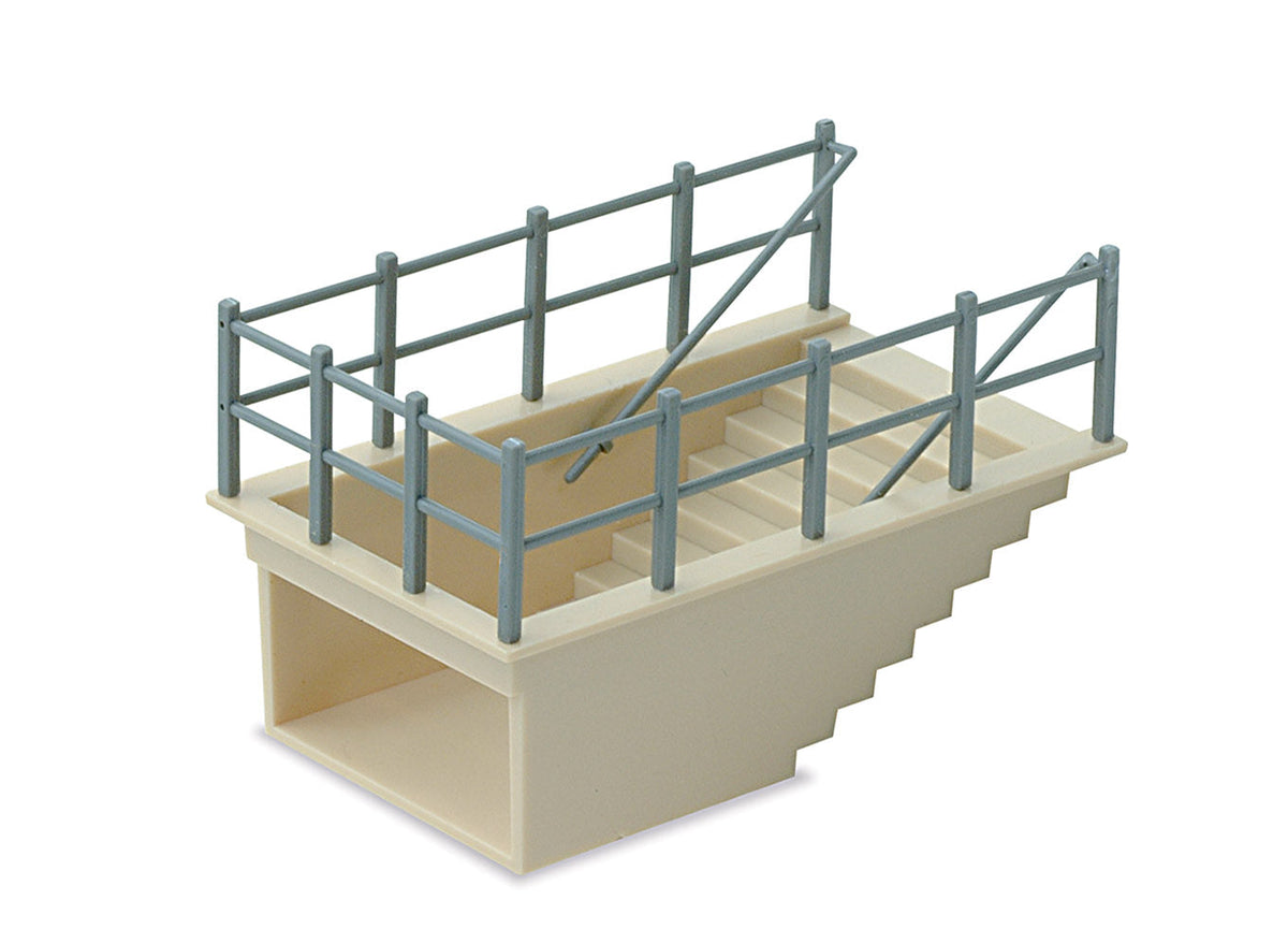 PECO LK7 OO/HO Subway Staircases kit, one assembled staircase example