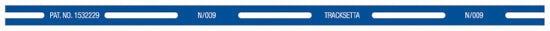 PECO Tracksetta NT10 N scale straight track-laying template