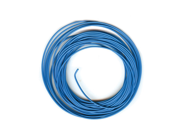 PECO PL-38B blue 3-amp 16-strand electrical wire coil.