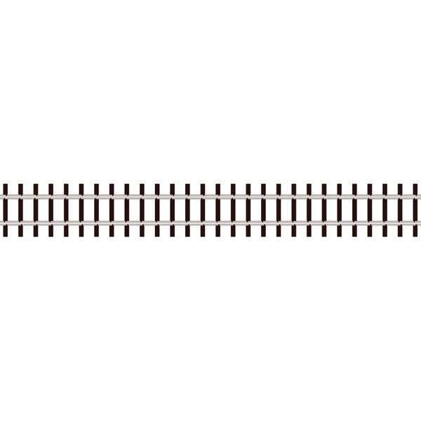 PECO SL-1500 HOn3 scale Code 70 flexible track, manufacturer illustration of a track detail with wood-style ties.