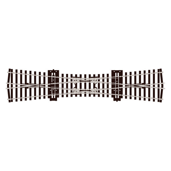 PECO SL-190 OO/HO scale Code 75 12-degree double slip, manufacturer overhead illustration.
