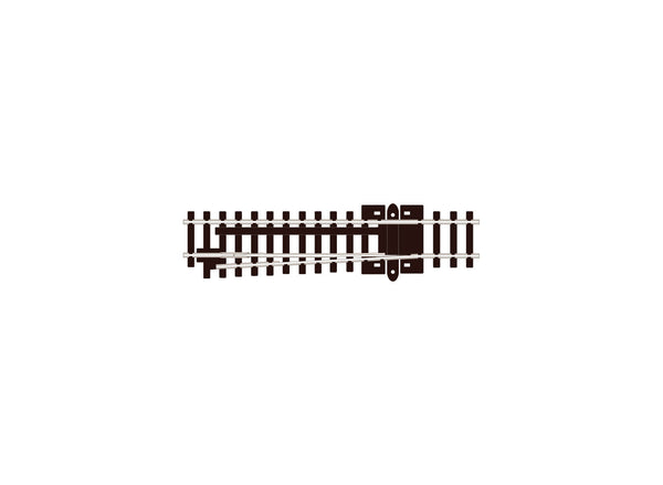 PECO SL-385 N gauge Code 80 left-hand catch Insulfrog turnout, manufacturer overhead illustration.