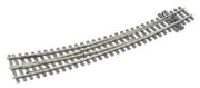 Peco SL-E1486 HOm Code 75 curved right-hand Electrofrog turnout