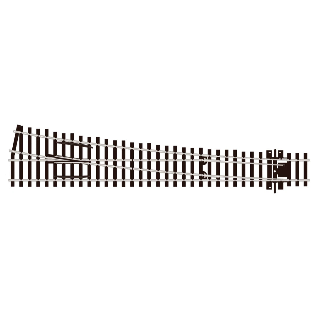 PECO SL-E188 Code 75 large-radius right-hand Electrofrog turnout