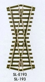 PECO SL-E193 HO/OO Code 75 24 degree Electrofrog crossing