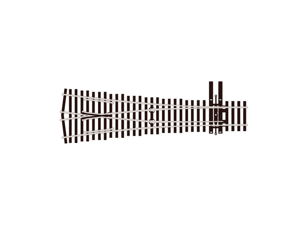 PECO SL-E8348 HO Code 83 #4 wye turnout