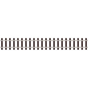 PECO SL-201 Z scale Code 60 flexible track, manufacturer illustration showing a track detail with wood-style sleepers.