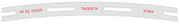 PECO Tracksetta OOT30 OO/HO track-laying template marked 30 inch radius