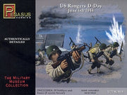 Pegasus 7351 1:72 US Rangers D-Day June 6, 1944 figure set packaging