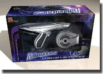 Pegasus Hobbies 9903 Galaxy Quest Ion Nebulizer and VOX Communicator prop replica set