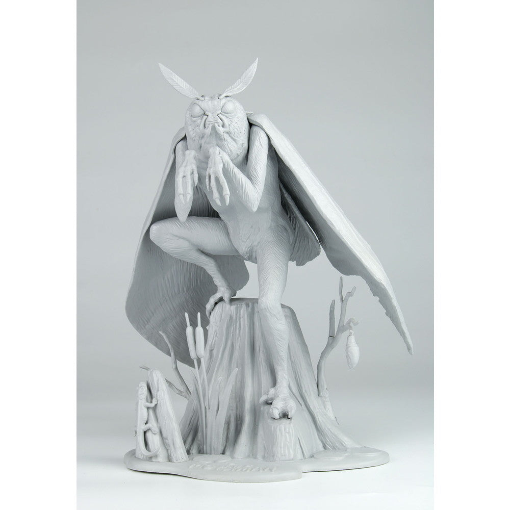 Pegasus 9130 Mothman, assembled unpainted model on the included scenic base