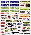 PineCar P317 NASCAR Dry Transfer