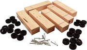 PineCar Basic Block w/Wheels & Axles Bulk (6) #4051