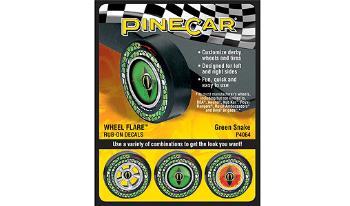 PineCar P4064 Green Snake Wheel Flare package