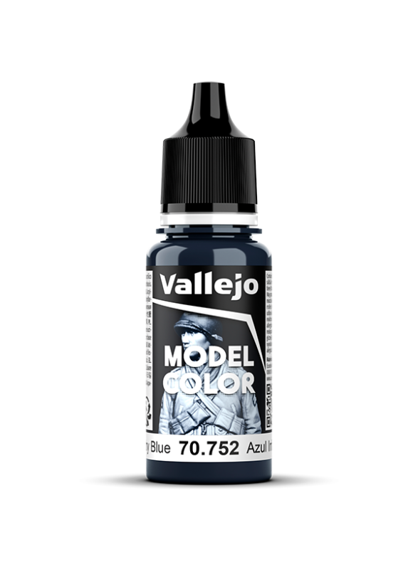 Vallejo Model Color Infantry Blue 18 ml paint – 70752 exact product photo