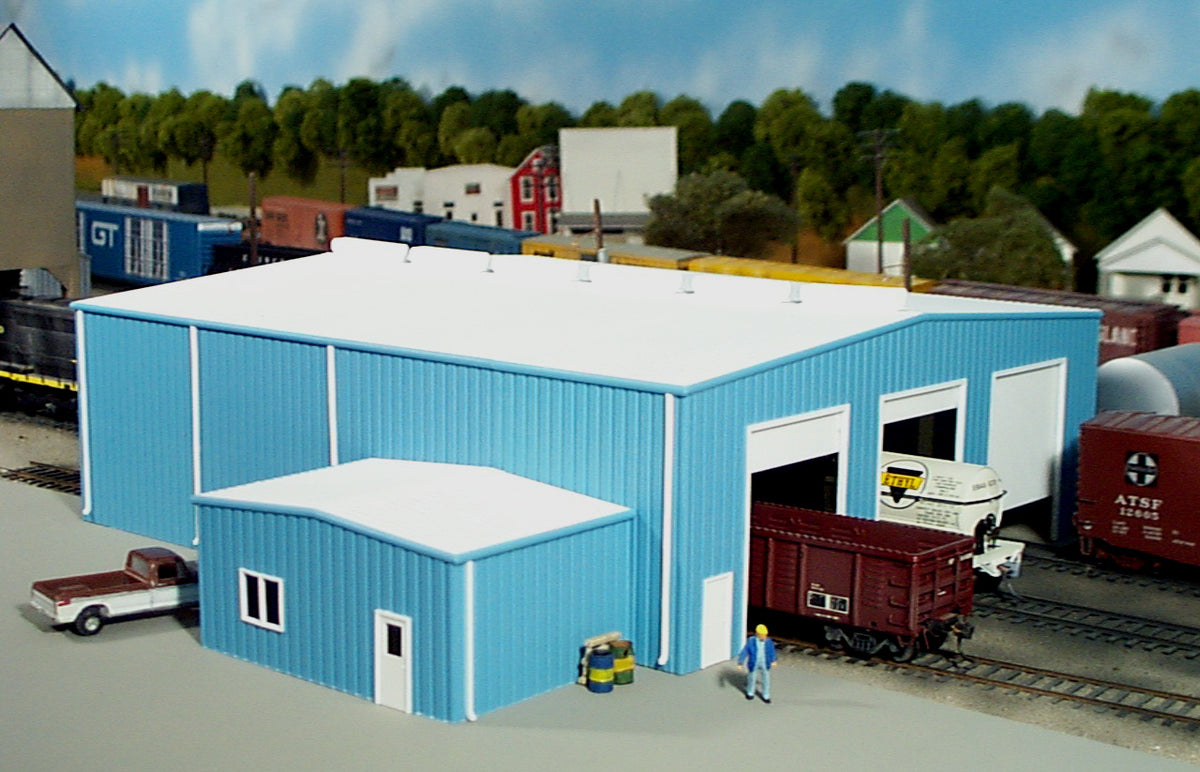 Pikestuff HO Scale The Shops – 70 x 80 with Office – 0015– product image