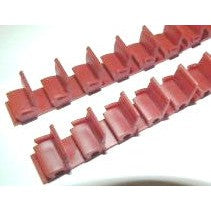 Pikestuff Passenger Car Seats pkg(36)Red — exact product reference