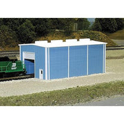 Pikestuff N Scale Small Engine House 30 x 60' 9.1 x 18.3m (blue) — exact product view