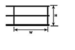 Plastruct ABS handrails HR-16 90475