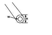 Plastruct CTB-8 clear butyrate tubing 1/4 inch 5 pack 90134