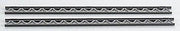 Plastruct ABS Open-Web Warren Truss 1/4 x 6-Inch 2-Pack – 90403– product image 1