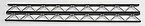 Plastruct 90407 OWTA-24 3/4" ABS Warren Open-Web Truss – Style 2