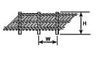Plastruct 90457 FEN-28 Diagonal Fence