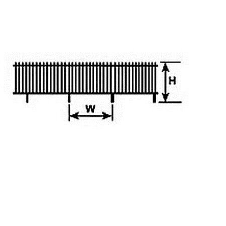 Plastruct FEN-31 1:500 Picket Fence