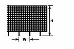 Plastruct 90463 FEN-52 Picket Fence