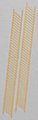 Plastruct 90495 RR-7 Diagonal Railing – 5/8 x 7 in