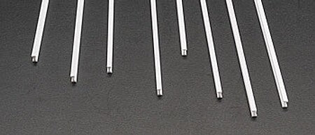 Plastruct BFS-4 Styrene I-Beam – 1/8 in – 8 Pack – 90513