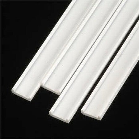 Plastruct CFS-10 styrene structural shape 5/16 inch x 24 inch 4 pack