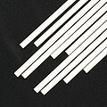 Plastruct 90545 HFS-6 3/16" Styrene H-Column