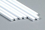 Plastruct 90621 STFS-4 1/8" Styrene Square Tubing